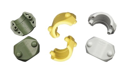 Hose parts developed in part by Art of Mass Production, a San Diego based plastics engineering company