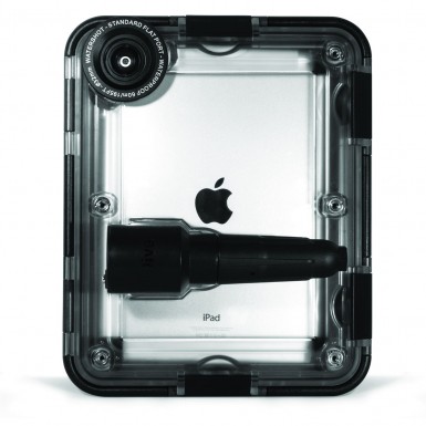 iDive iPad dive housing engineered in part by Art of Mass Production, as plastics engineering company