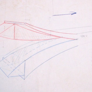 Engineering drawing by Art of Mass Production, a San Diego based plastics engineering company